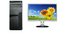 Pachet Calculator second hand Lenovo Thinkcentre M82 Tower Core i5-3470, 8Gb ddr3, 500GB HDD + Monitor Philips 220B