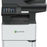 Multifunctionala second hand laser monocrom Lexmark MX 722 ADE, cartus nou original, A4, duplex, retea