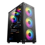 Calculator Eco Gaming 9 Core i5-6500, 16GB DDR4, 256GB SSD + 500GB HDD, AMD Radeon Vega 56 8GB