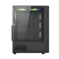 Carcasa Pro Gaming Dune, Middle Tower, ATX, fara sursa, controller ARGB, telecomanda - imagine 7