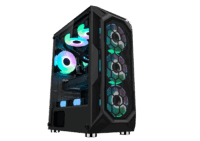 Carcasa Pro Gaming Hive, Middle Tower, ATX, fara sursa, controller ARGB