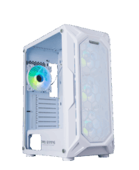 Carcasa Pro Gaming Hive White, Middle Tower, ATX, fara sursa