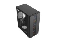 Carcasa PRO GAMING JAX, Middle Tower, ATX, Fara Sursa, 3X ARGB FAN - imagine 2