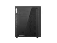 Carcasa PRO GAMING JAX, Middle Tower, ATX, Fara Sursa, 3X ARGB FAN - imagine 7