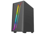 Carcasa PRO GAMING Scar V2, Middle Tower, ATX, Fara Sursa, 1X RGB FAN - imagine 2