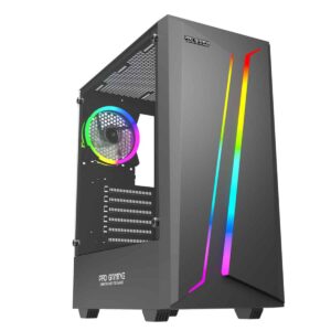 Carcasa PRO GAMING Scar V2, Middle Tower, ATX, Fara Sursa, 1X RGB FAN