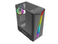 Carcasa PRO GAMING Scar V2, Middle Tower, ATX, Fara Sursa, 1X RGB FAN - imagine 6